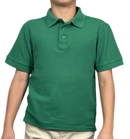 ASU001-Access Unisex Kid's Short Sleeve School Uniform Pique Polo