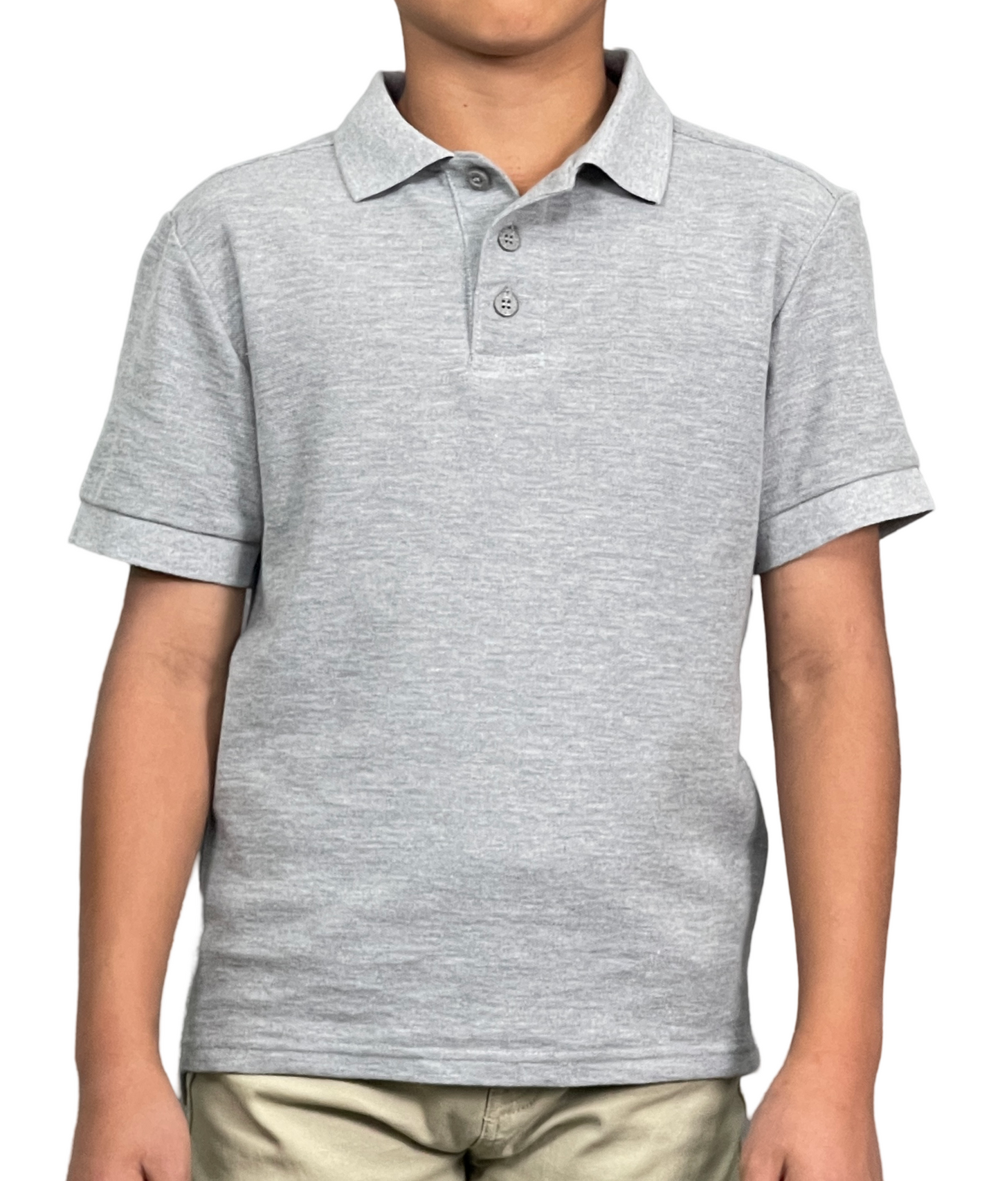 ASU001-Access Unisex Kid's Short Sleeve School Uniform Pique Polo