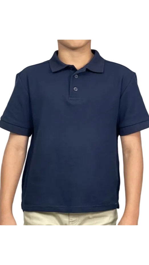 ASU001-Access Unisex Kid's Short Sleeve School Uniform Pique Polo