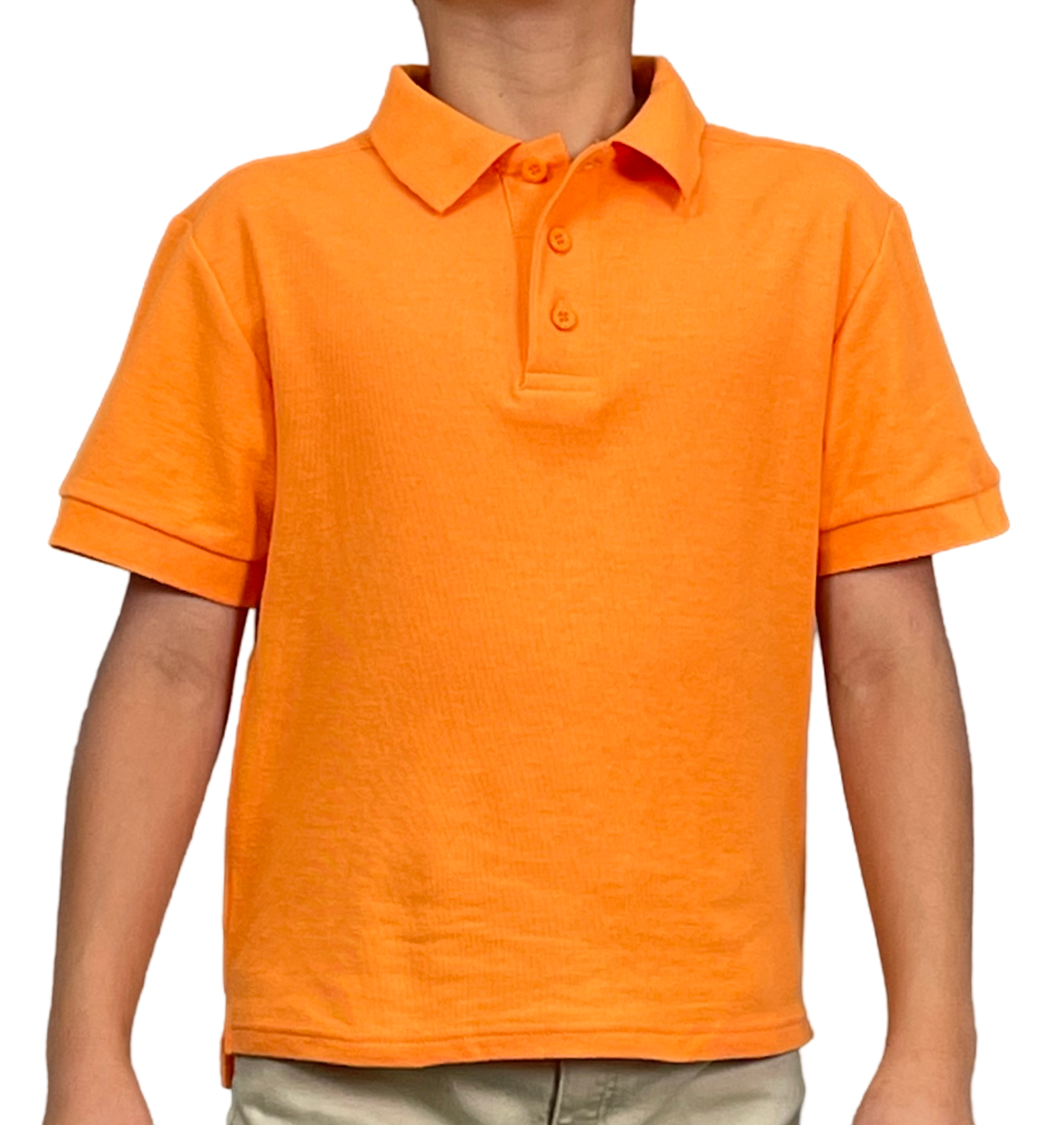 ASU001-Access Unisex Kid's Short Sleeve School Uniform Pique Polo