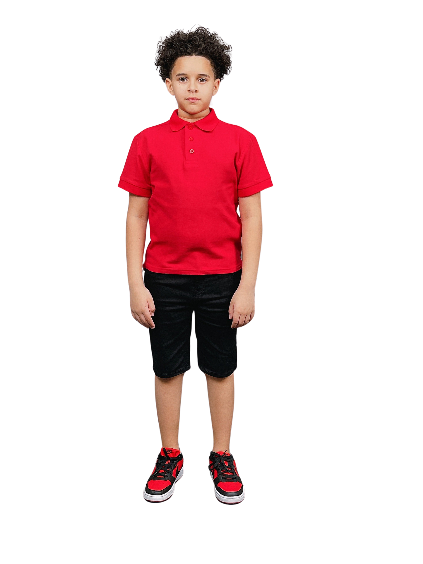 ASU001-Access Unisex Kid's Short Sleeve School Uniform Pique Polo