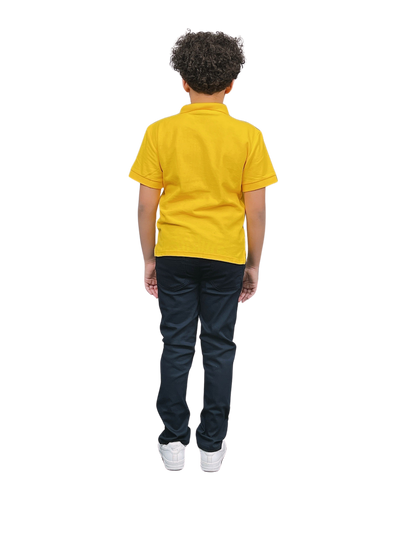 ASU001-Access Unisex Kid's Short Sleeve School Uniform Pique Polo