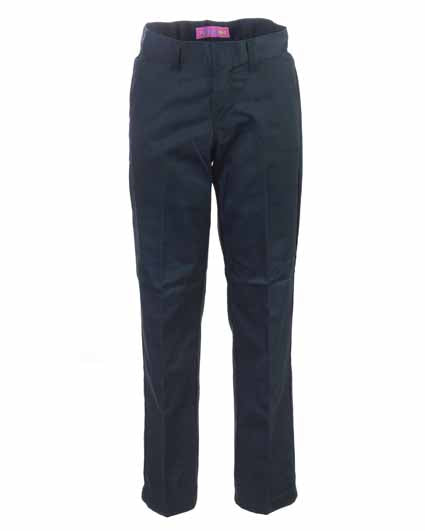 ASU004-Girl's Flat Front School Uniform Pants