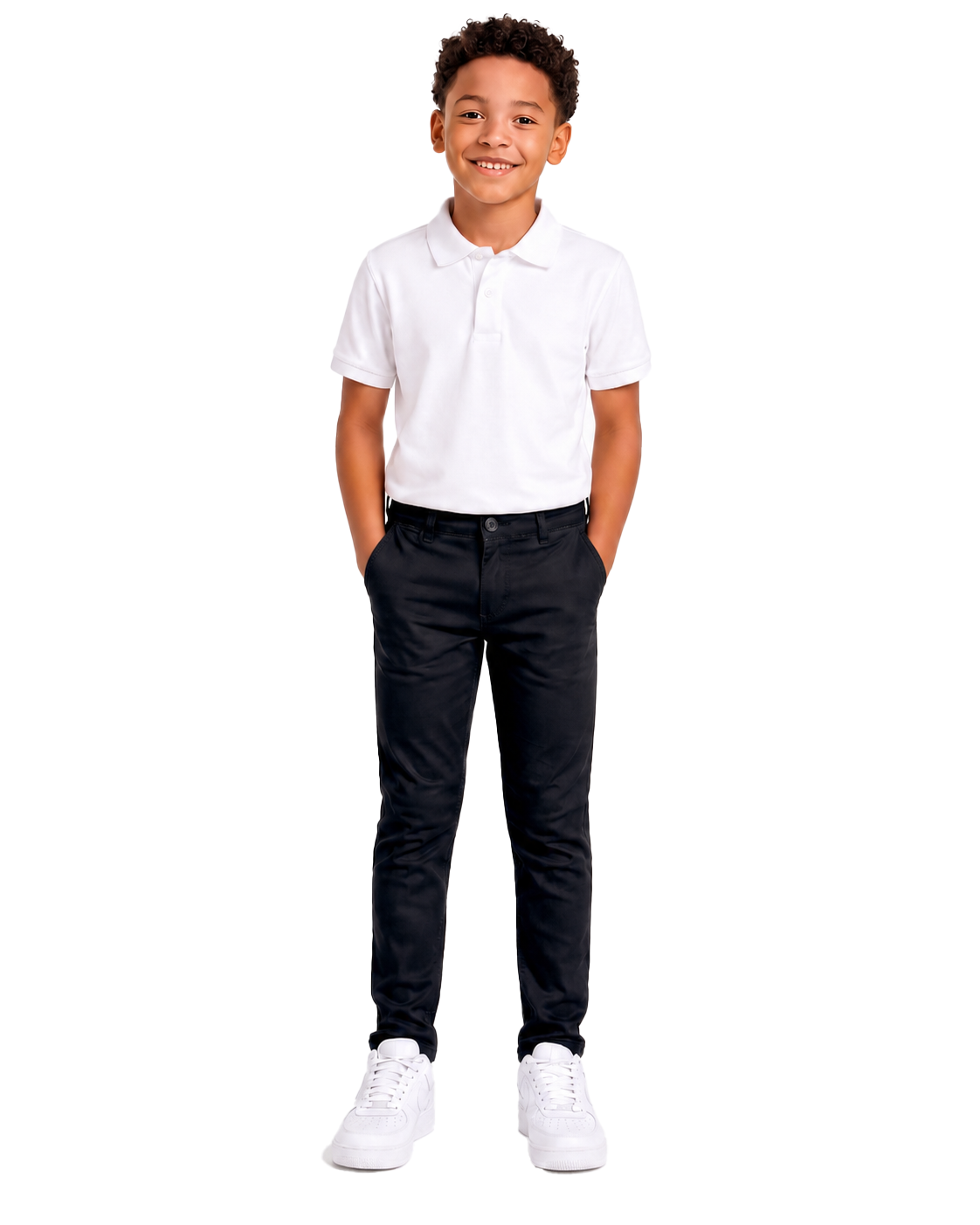 ASU025-Access Boy's School Uniform Stretch Pants