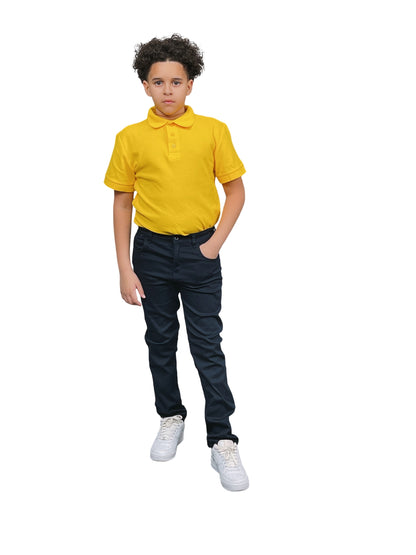 ASU025-Access Boy's School Uniform Stretch Pants