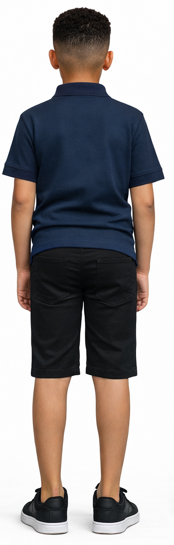 ASU035-Access Boy's Stretch Uniform Shorts