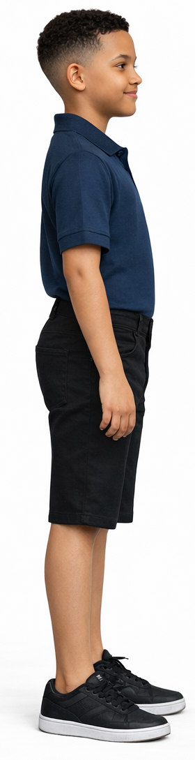 ASU035-Access Boy's Stretch Uniform Shorts