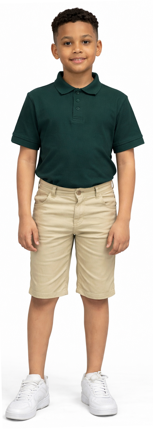 ASU035-Access Boy's Stretch Uniform Shorts