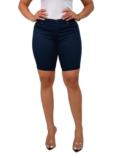 ASU112X-Junior's Uniform Shorts(Plus Size)