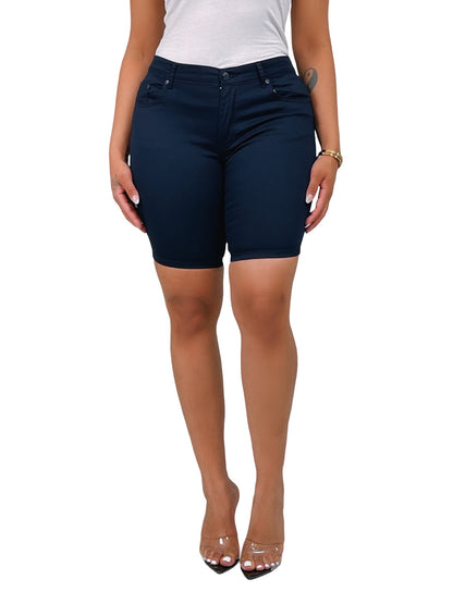 ASU112X-Junior's Uniform Shorts(Plus Size)