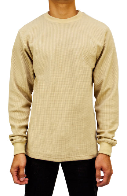 AT11X-Big & Tall Access Men's Heavyweight Long Sleeve Thermal Crew Neck Top