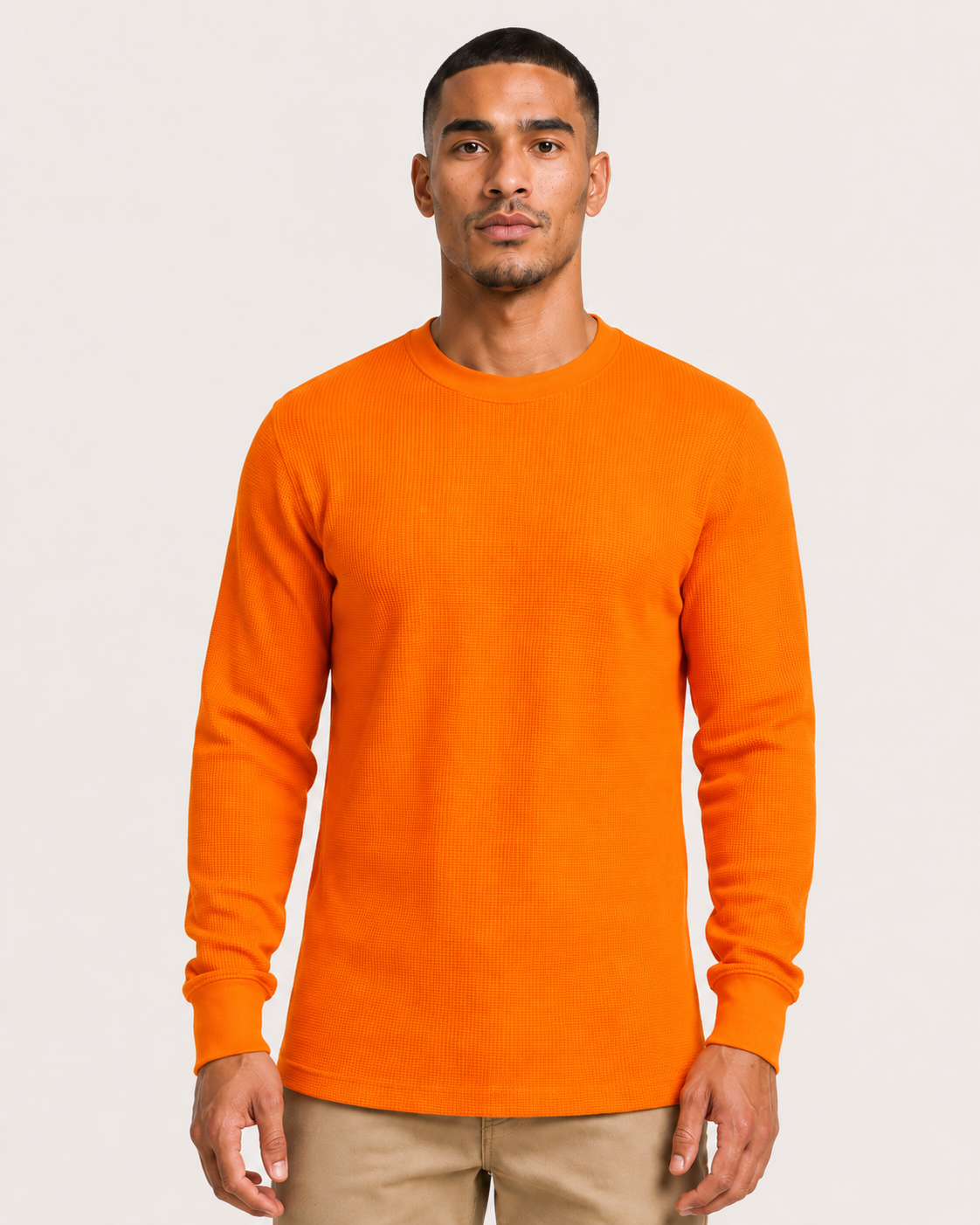 AT11X-Big & Tall Access Men's Heavyweight Long Sleeve Thermal Crew Neck Top
