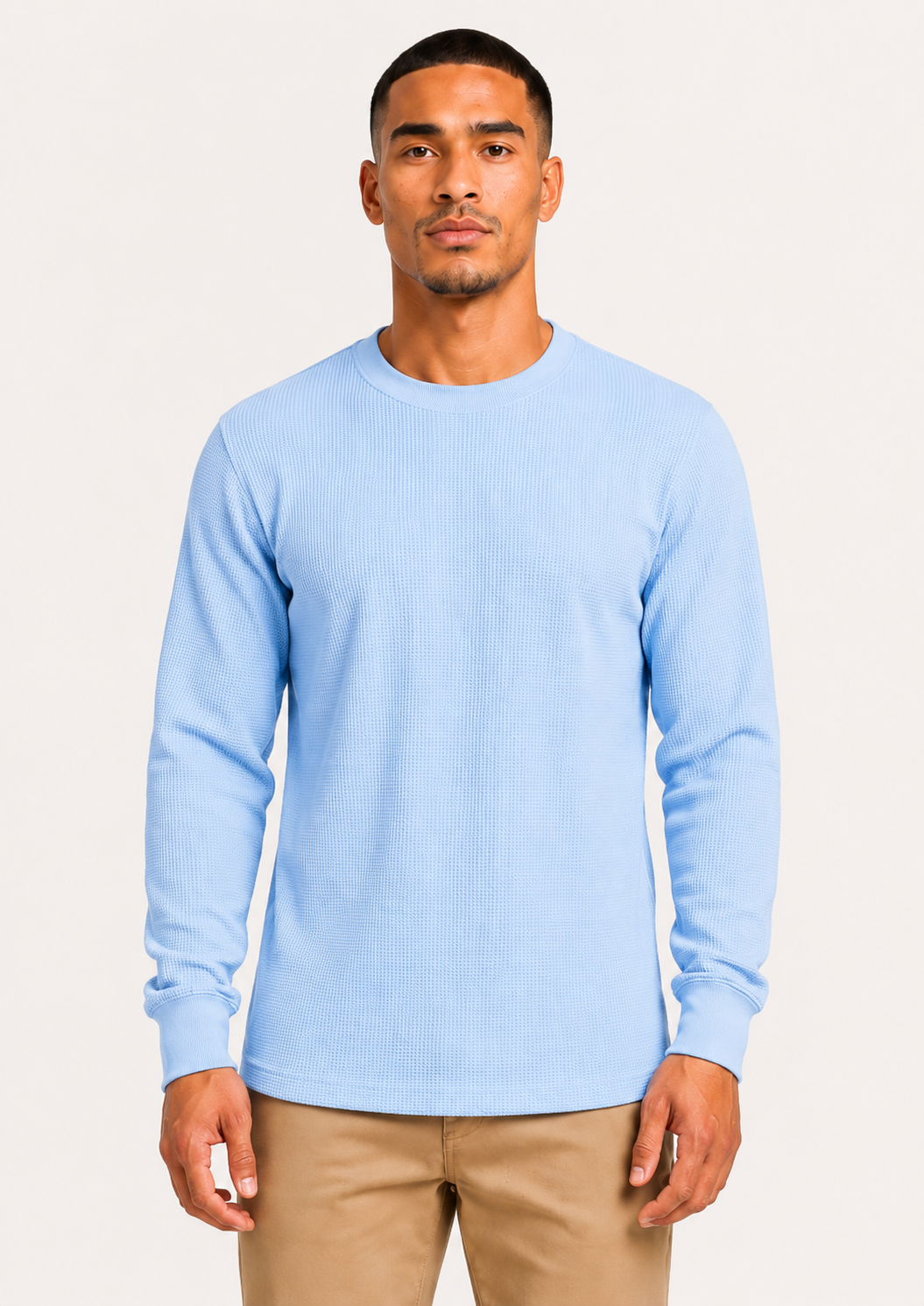 AT11X-Big & Tall Access Men's Heavyweight Long Sleeve Thermal Crew Neck Top