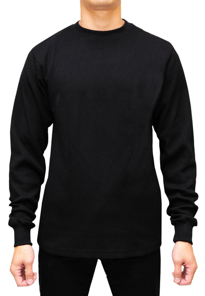 AT11X-Big & Tall Access Men's Heavyweight Long Sleeve Thermal Crew Neck Top