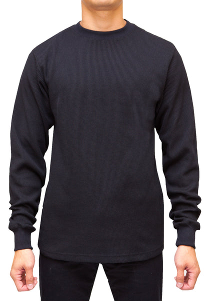AT11X-Big & Tall Access Men's Heavyweight Long Sleeve Thermal Crew Neck Top