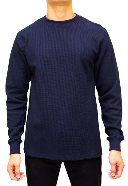 AT11X-Big & Tall Access Men's Heavyweight Long Sleeve Thermal Crew Neck Top
