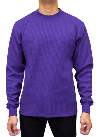 AT11X-Big & Tall Access Men's Heavyweight Long Sleeve Thermal Crew Neck Top