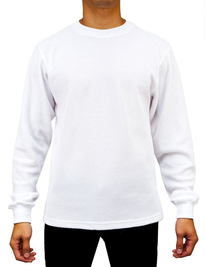 AT11X-Big & Tall Access Men's Heavyweight Long Sleeve Thermal Crew Neck Top