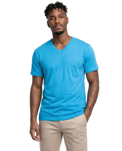 AT37X-Big & Tall-V-Neck SS Tee 3-Pack