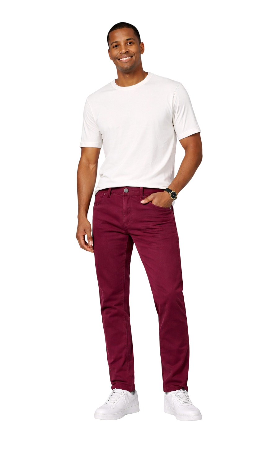 BTP19800-Men's Slim Fit Stretch Twill Pants