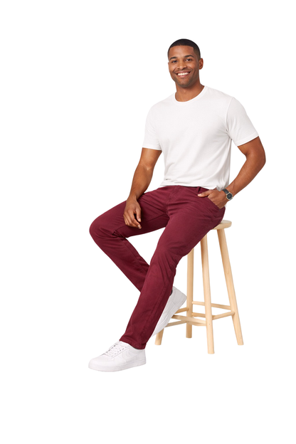 BTP19800-Men's Slim Fit Stretch Twill Pants