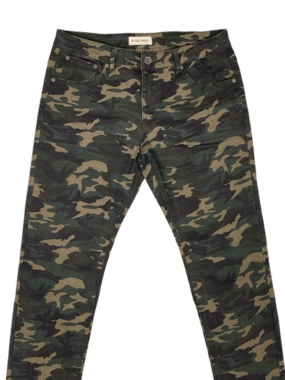 BTP19800X-Men's Big & Tall Men's Slim Fit Stretch Twill Pants