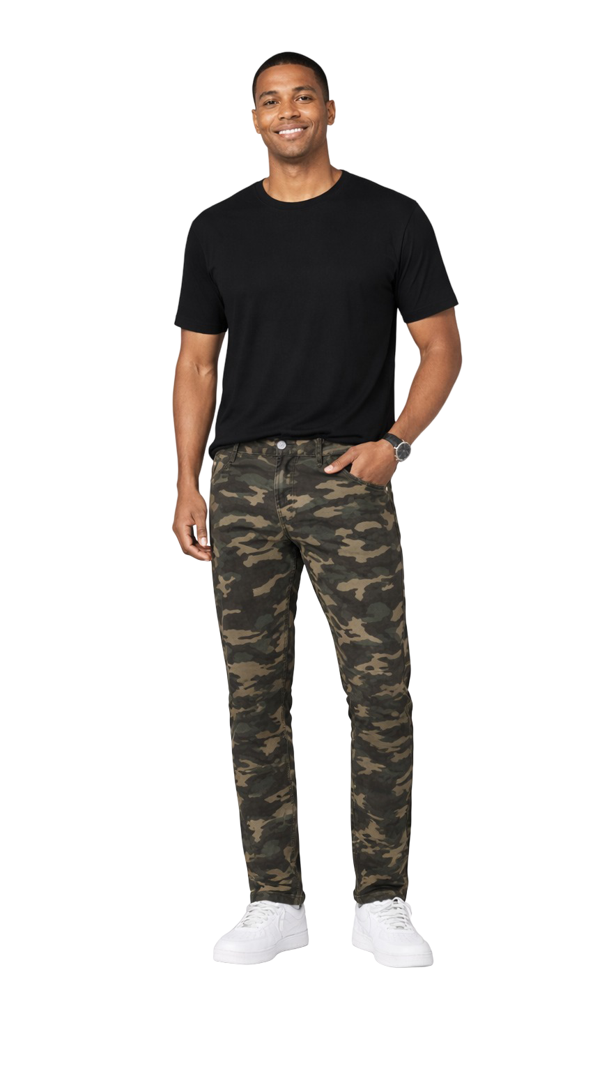 BTP19800-Men's Slim Fit Stretch Twill Pants