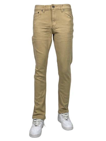 BTP19800X-Men's Big & Tall Men's Slim Fit Stretch Twill Pants
