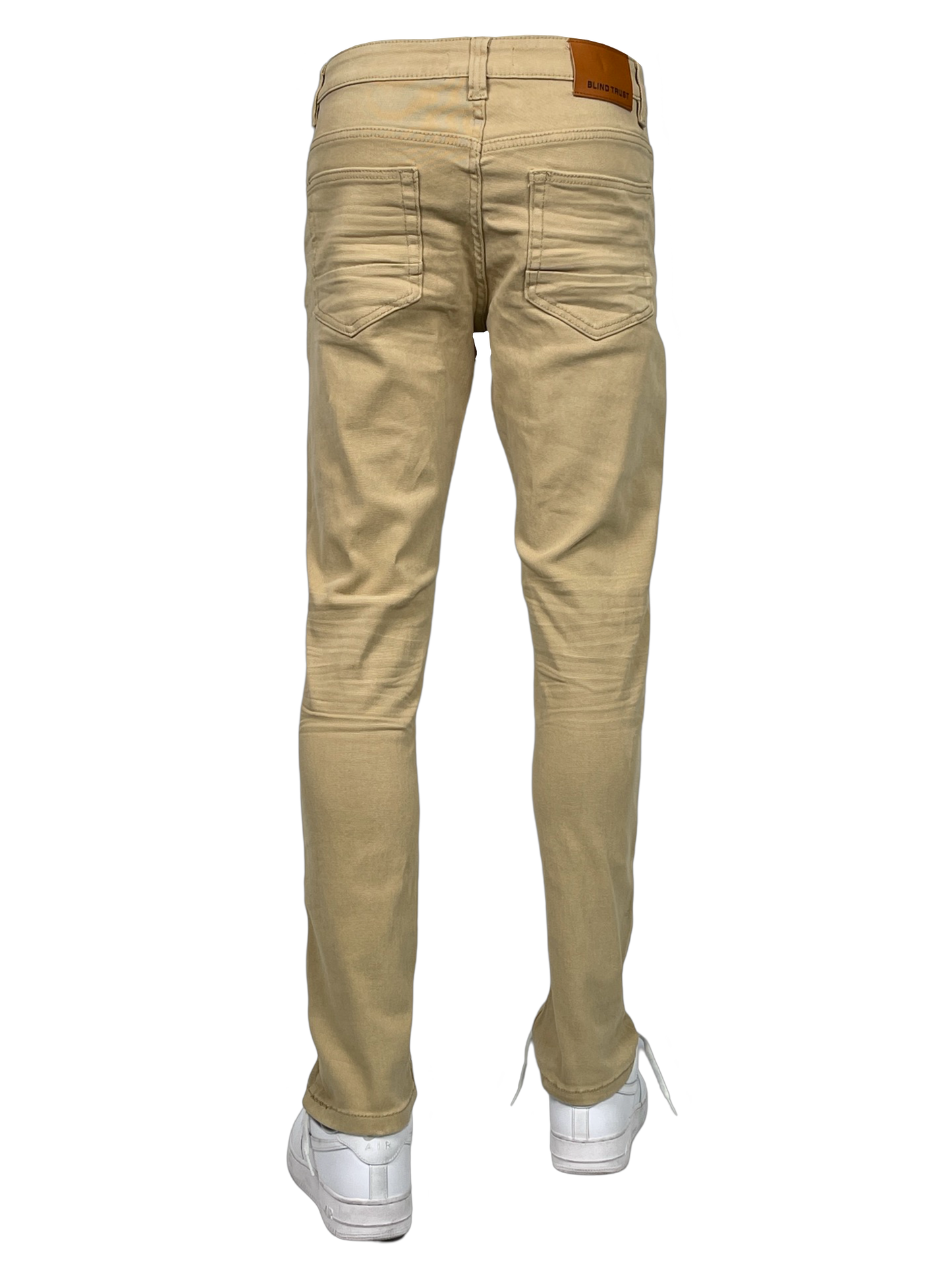 BTP19800X-Men's Big & Tall Men's Slim Fit Stretch Twill Pants