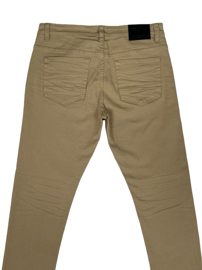 BTP19800X-Men's Big & Tall Men's Slim Fit Stretch Twill Pants