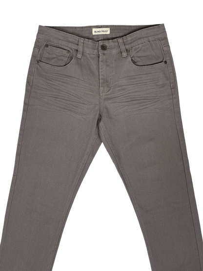 BTP19800X-Men's Big & Tall Men's Slim Fit Stretch Twill Pants