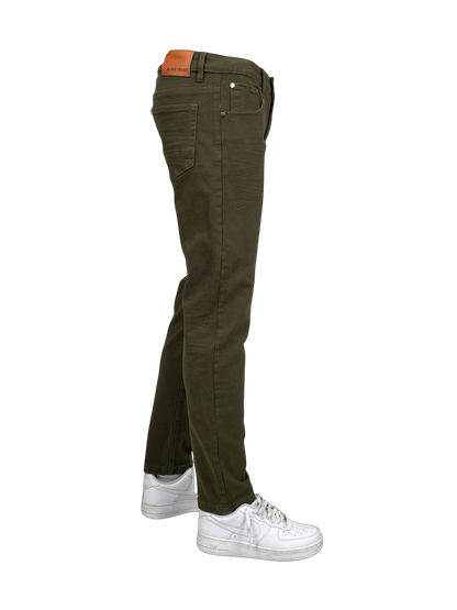 BTP19800X-Men's Big & Tall Men's Slim Fit Stretch Twill Pants