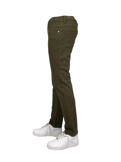 BTP19800X-Men's Big & Tall Men's Slim Fit Stretch Twill Pants