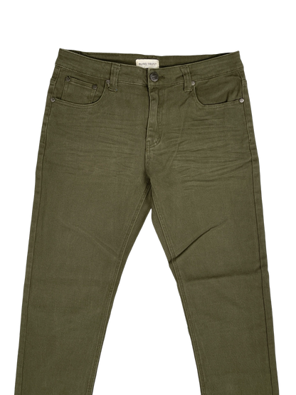 BTP19800X-Men's Big & Tall Men's Slim Fit Stretch Twill Pants