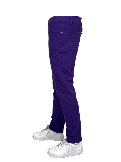 BTP19800X-Men's Big & Tall Men's Slim Fit Stretch Twill Pants