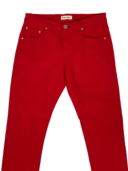 BTP19800X-Men's Big & Tall Men's Slim Fit Stretch Twill Pants