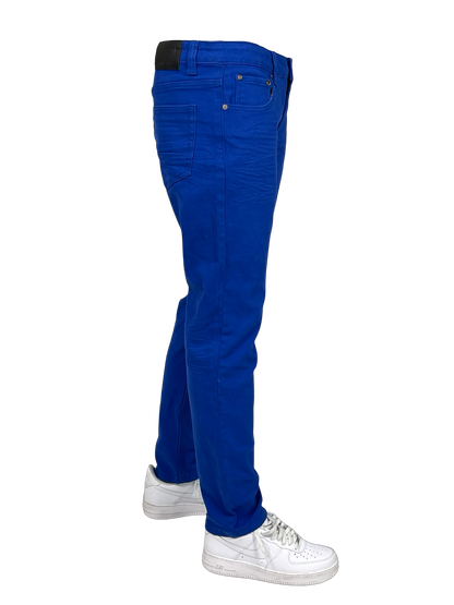 BTP19800X-Men's Big & Tall Men's Slim Fit Stretch Twill Pants