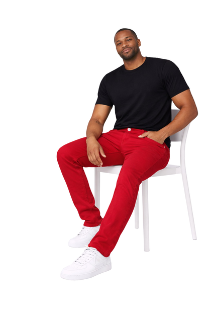 BTP19800-Men's Slim Fit Stretch Twill Pants