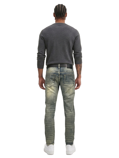 BTP24082- Men's Washed Slim Fit Jean