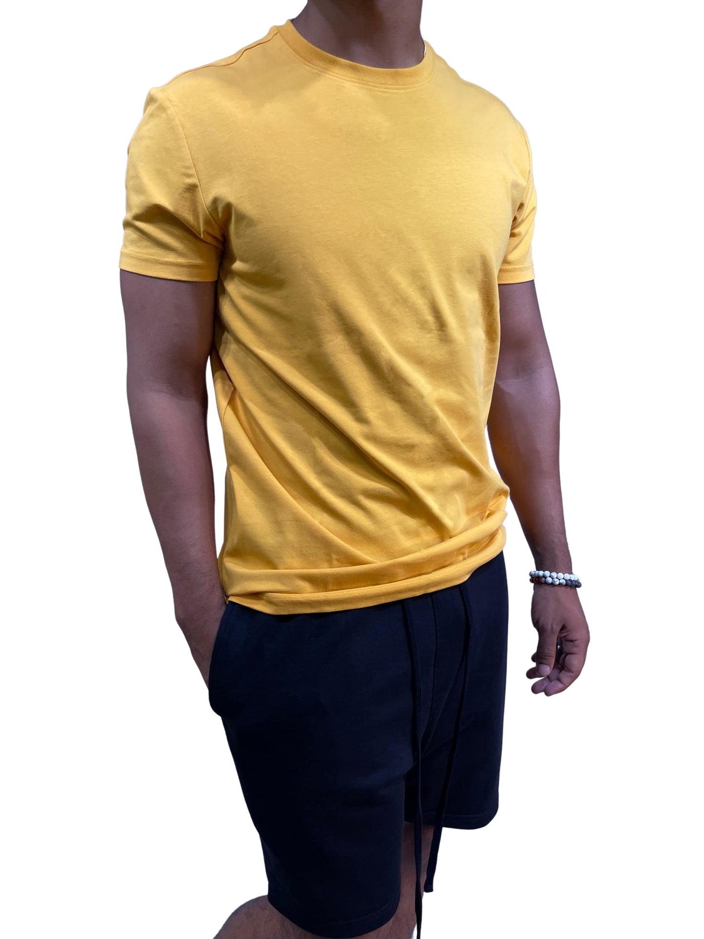 BTT220010- Men's Premium Cotton Spandex T-Shirts