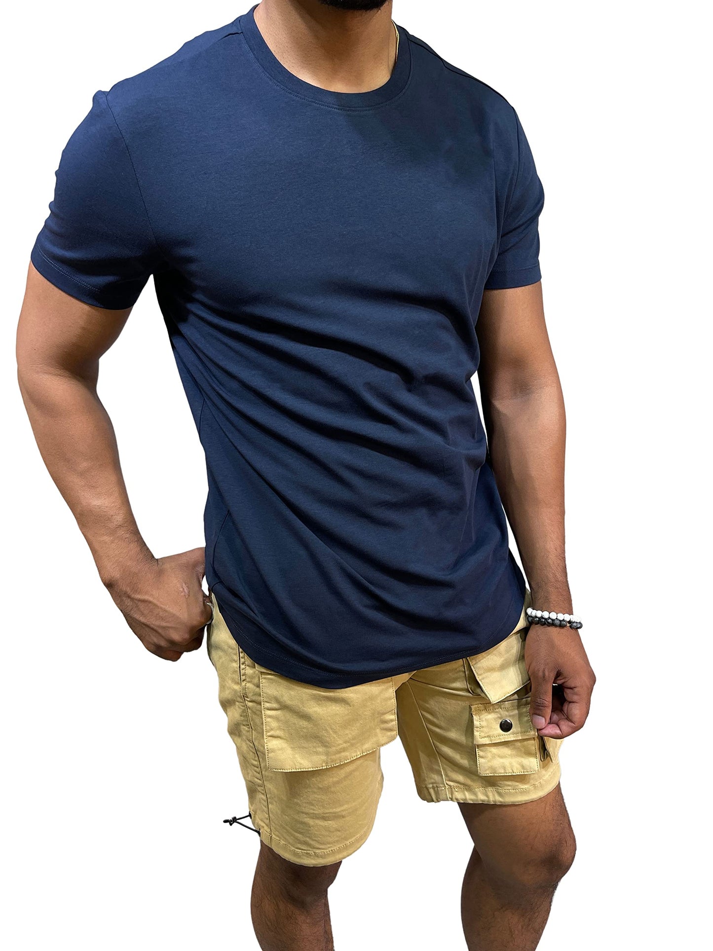 BTT220010- Men's Premium Cotton Spandex T-Shirts