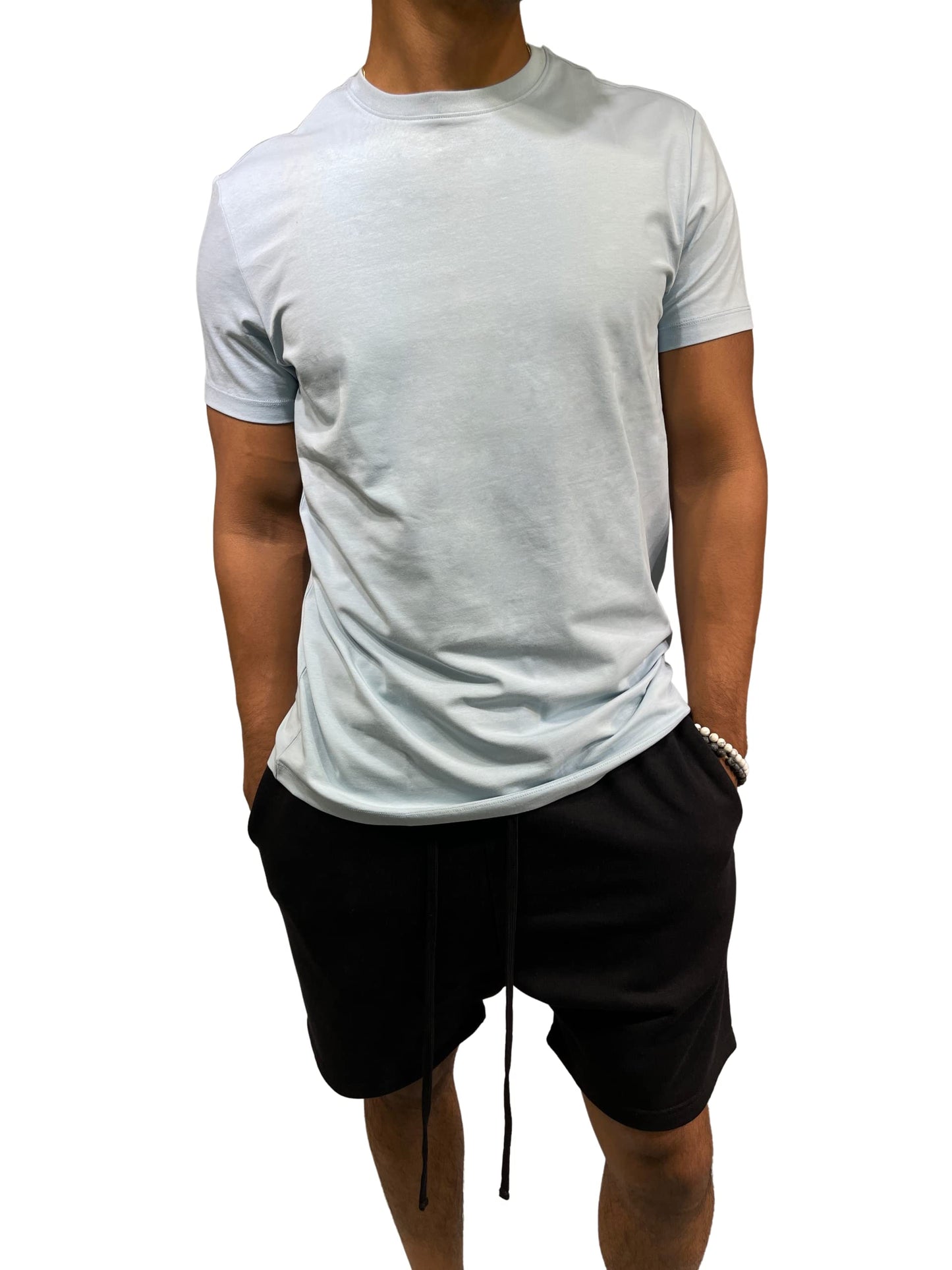BTT220010- Men's Premium Cotton Spandex T-Shirts