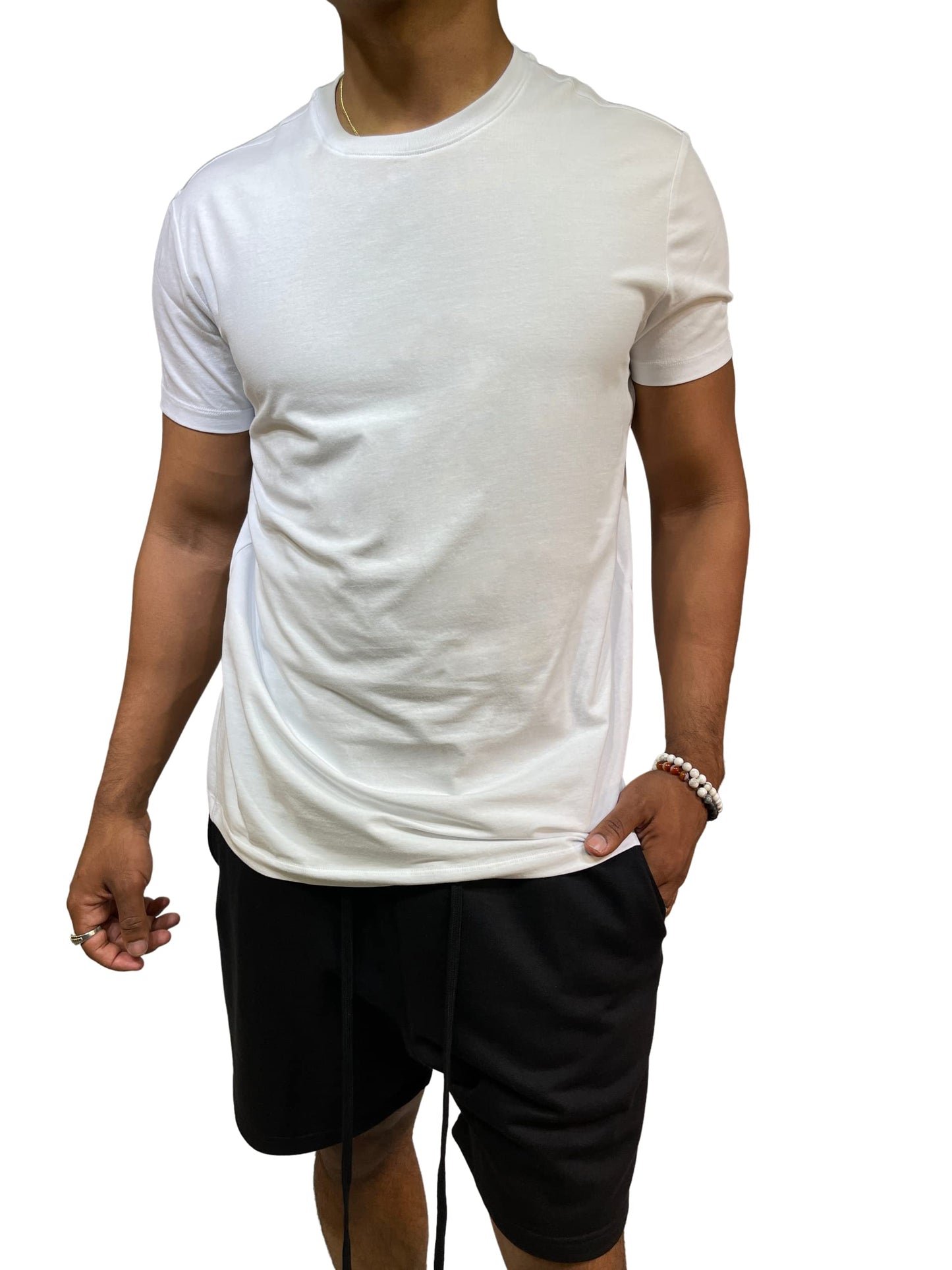 BTT220010- Men's Premium Cotton Spandex T-Shirts