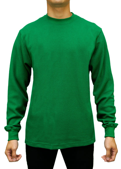 AT11X-Big & Tall Access Men's Heavyweight Long Sleeve Thermal Crew Neck Top