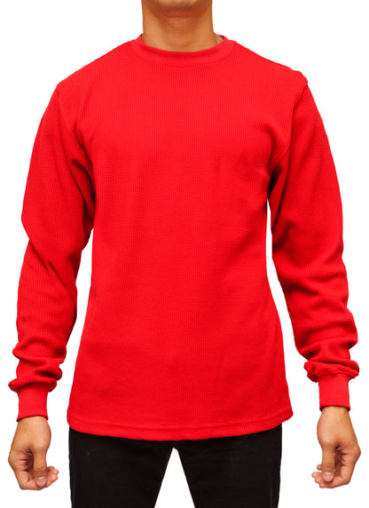 AT11X-Big & Tall Access Men's Heavyweight Long Sleeve Thermal Crew Neck Top
